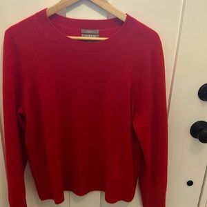 Beautiful red Cashmere